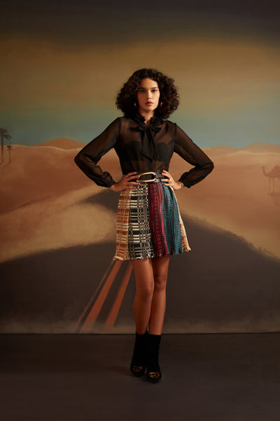 Verb Trinity Skirt indian designer wear online shopping melange singapore