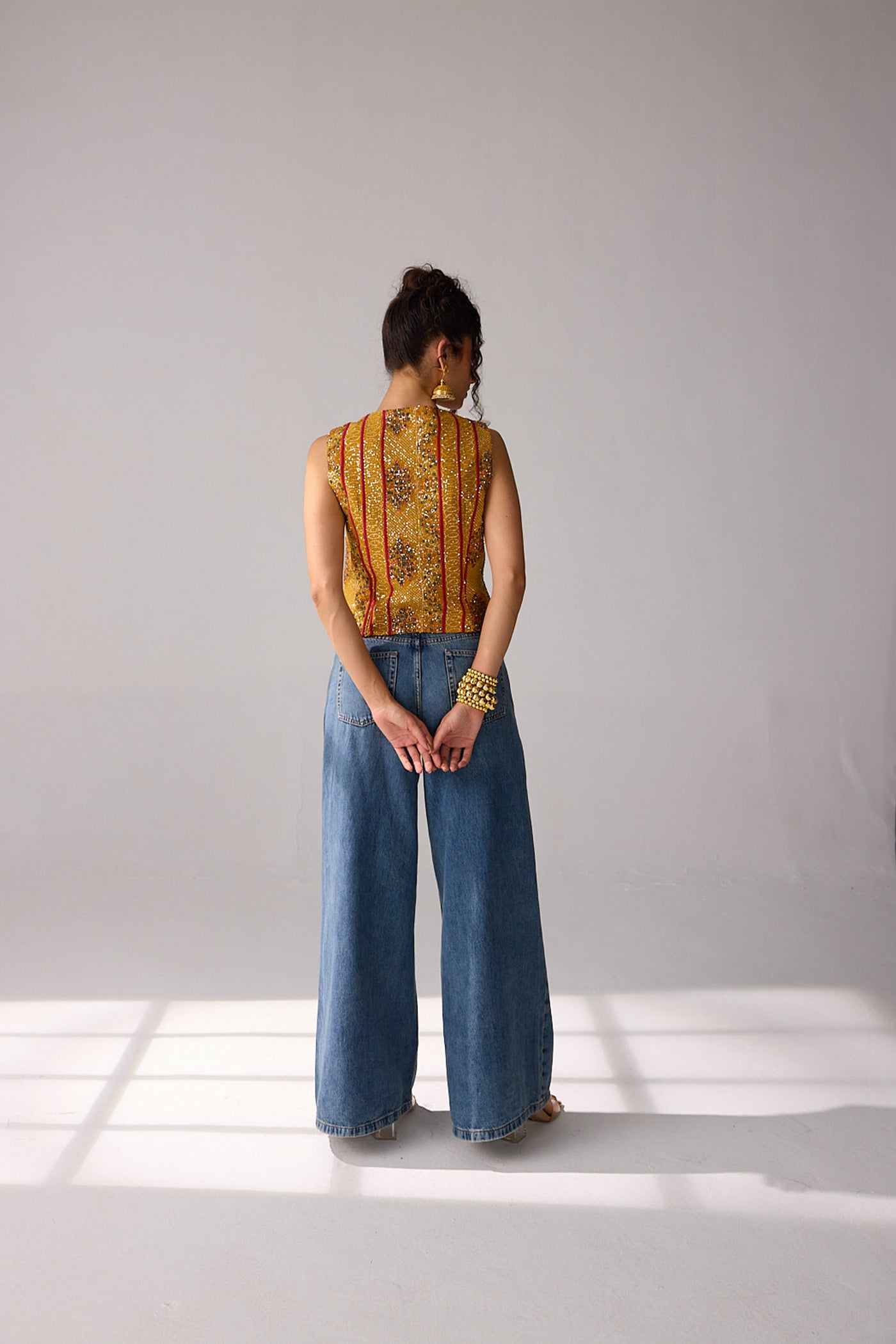 Verb Vamika vest indian designer wear online shopping melange singapore