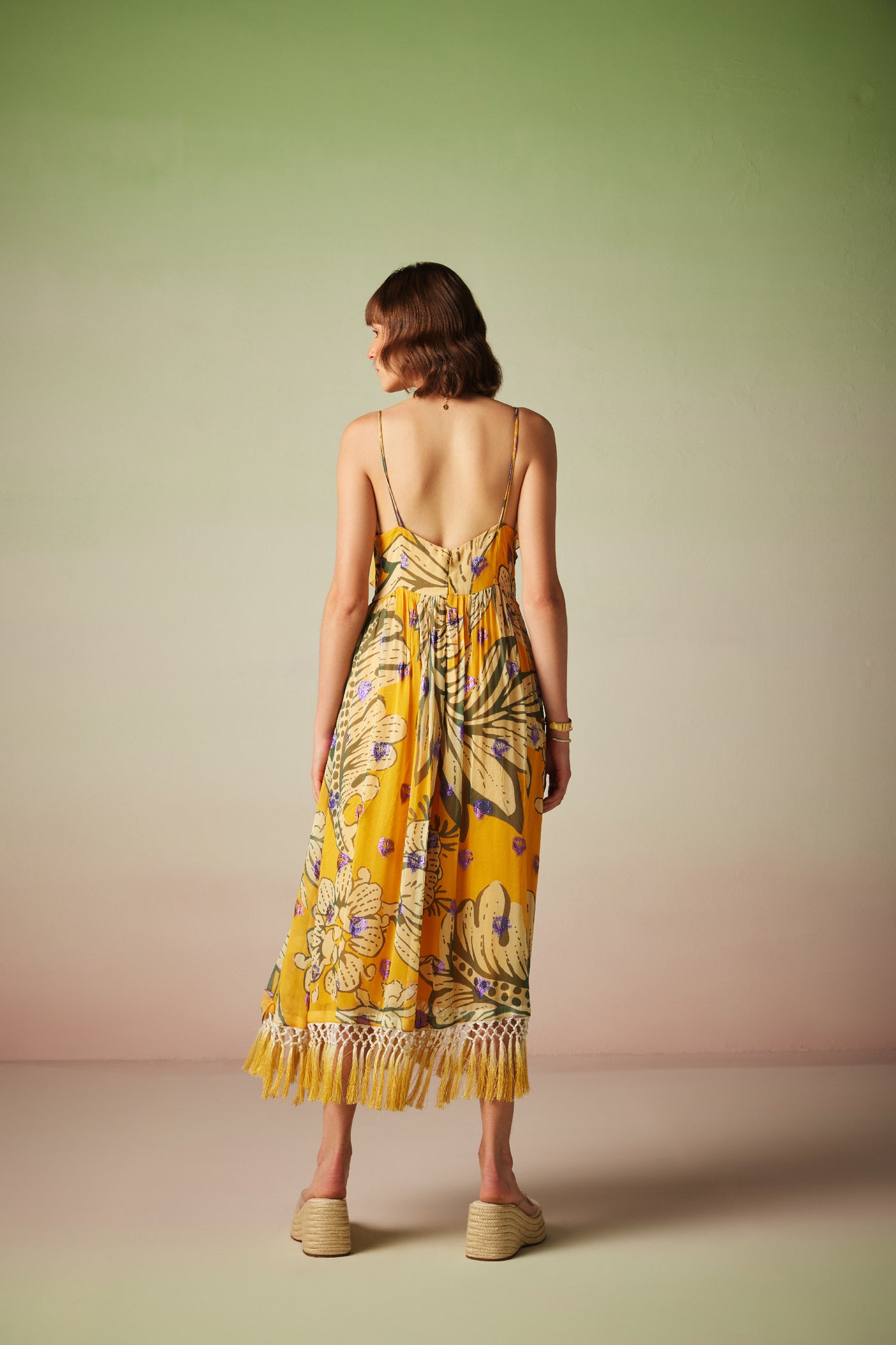 Verb Zinnia Dress indian designer wear online shopping melange singapore