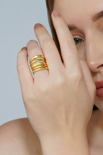 Zariin Bold Bash Statement Ring indian designer wear online shopping melange singapore