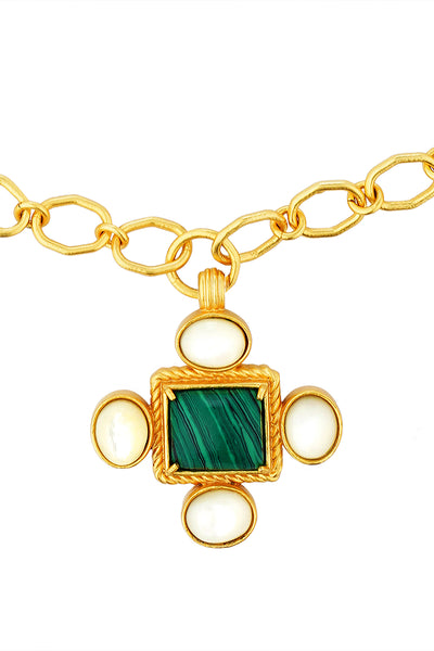 Zariin Cruise Therapy Pendant Necklace indian designer wear online shopping melange singapore 
