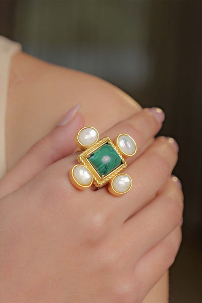 Zariin Cruise Therapy Statement Ring indian designer wear online shopping melange singapore 