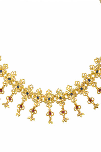 Zariin Glorious Glory Choker Necklaceindian designer wear online shopping melange singapore 
