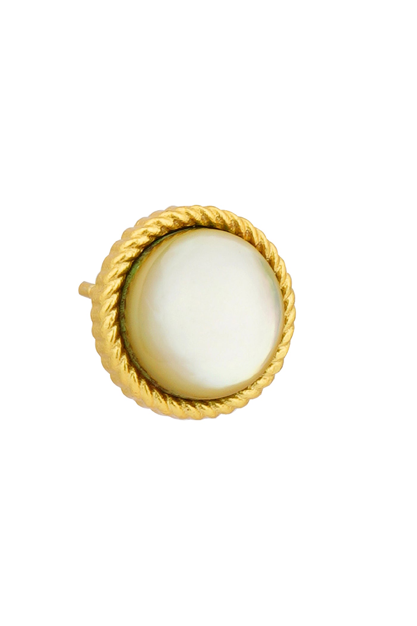 Zariin Inner Shakti Navratna Stud Earrings jewellery indian designer wear online shopping melange singapore