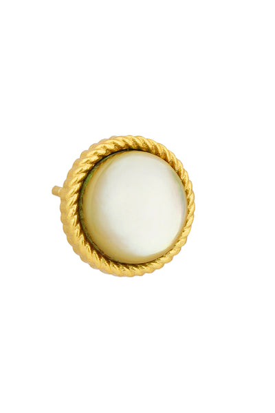 Zariin Inner Shakti Navratna Stud Earrings jewellery indian designer wear online shopping melange singapore