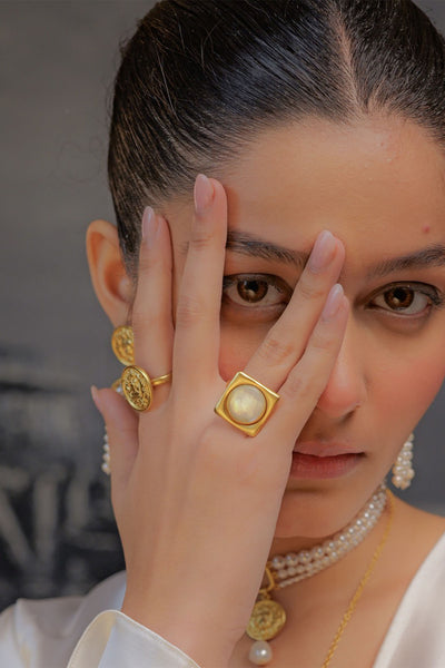 Zariin Live it Up Ring indian designer wear online shopping melange singapore 