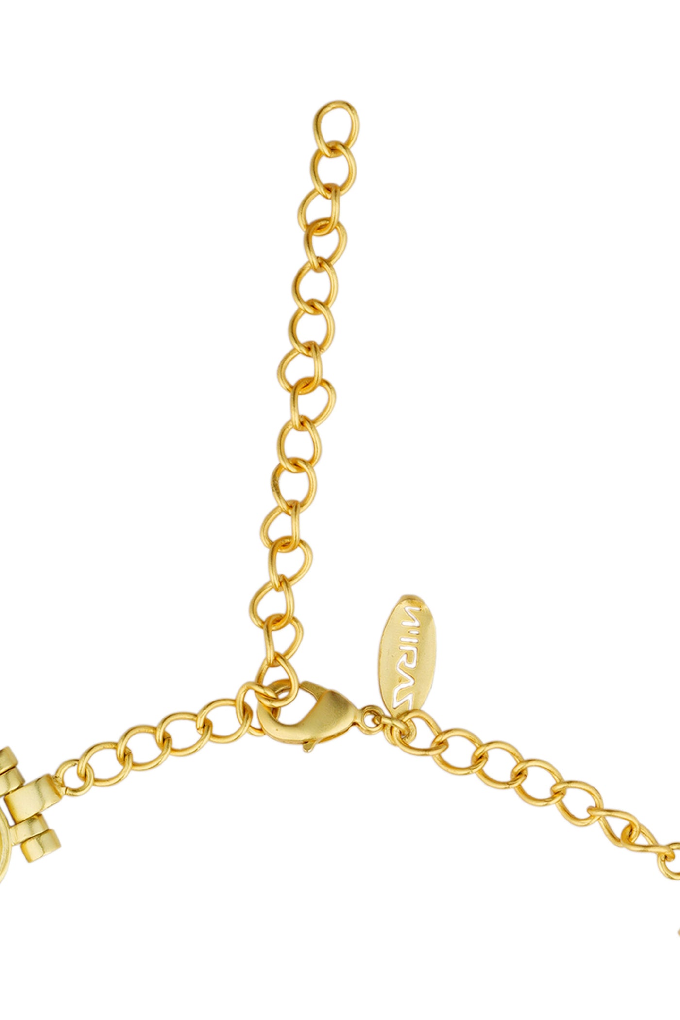 Zariin Power Moves Navratna Choker Necklace jewellery indian designer wear online shopping melange singapore