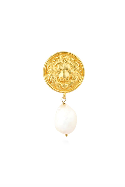 Zariin Roaring to Go Brooch indian designer wear online shopping melange singapore 