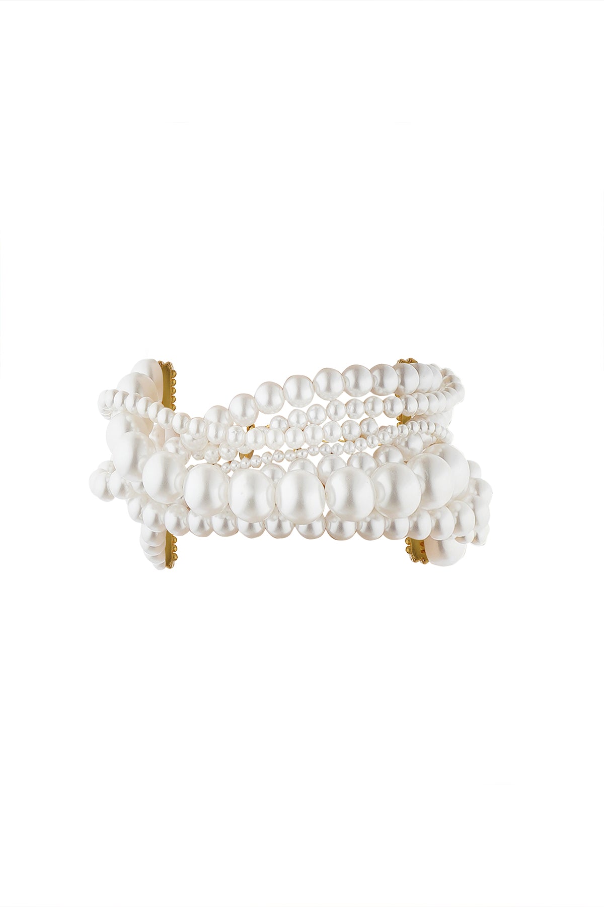 Zariin Ropes of Pearl Bracelet indian designer wear online shopping melange singapore 