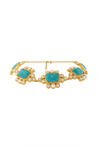 Zariin Santorini Chase Necklace indian designer wear online shopping melange singapore 