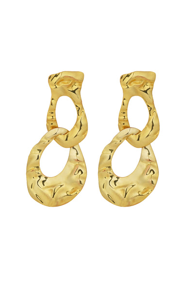 Zariin Spirited Links Statement Earrings indian designer wear online shopping melange singapore