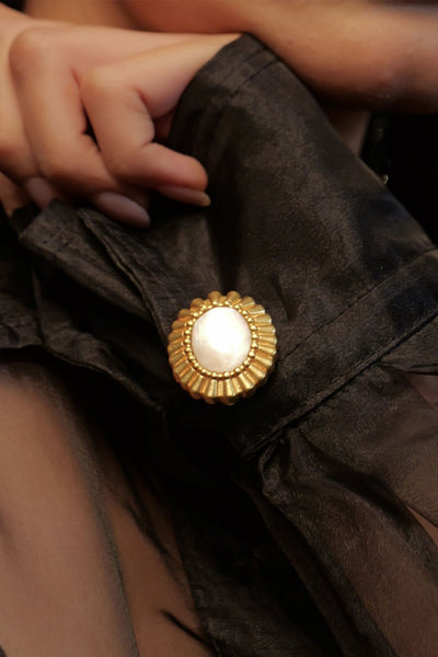 Zariin Sunny Getaway Brooch indian designer wear online shopping melange singapore 