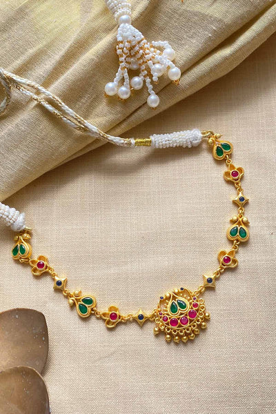 Zariin Whispers of TIme Necklace indian designer wear online shopping melange singapore 