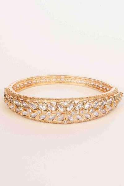 Zevar Classic Kundan Bracelet indian designer wear online shopping melange singapore 