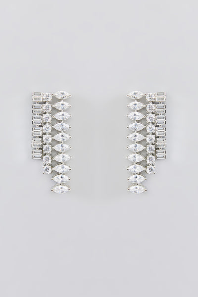 Zevar Layered Diamond Necklace Set indian designer wear online shopping melange singapore