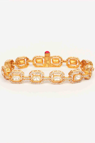 Zevar Moissanite Bracelet indian designer wear online shopping melange singapore 