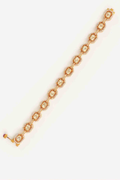 Zevar Moissanite Bracelet indian designer wear online shopping melange singapore 