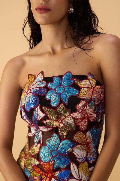 Saaksha & Kinni Elita Dress indian designer wear online shopping melange singapore 