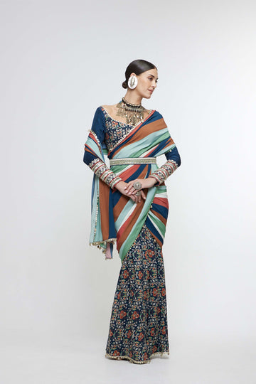 SVA Nayra Saree Set indian designer wear online shopping 