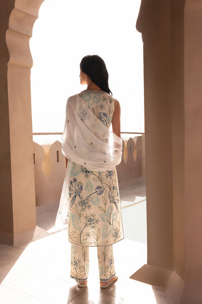 Anita dongre Sanoh Kurta Set Natural festive indian designer wear online shopping melange singapore