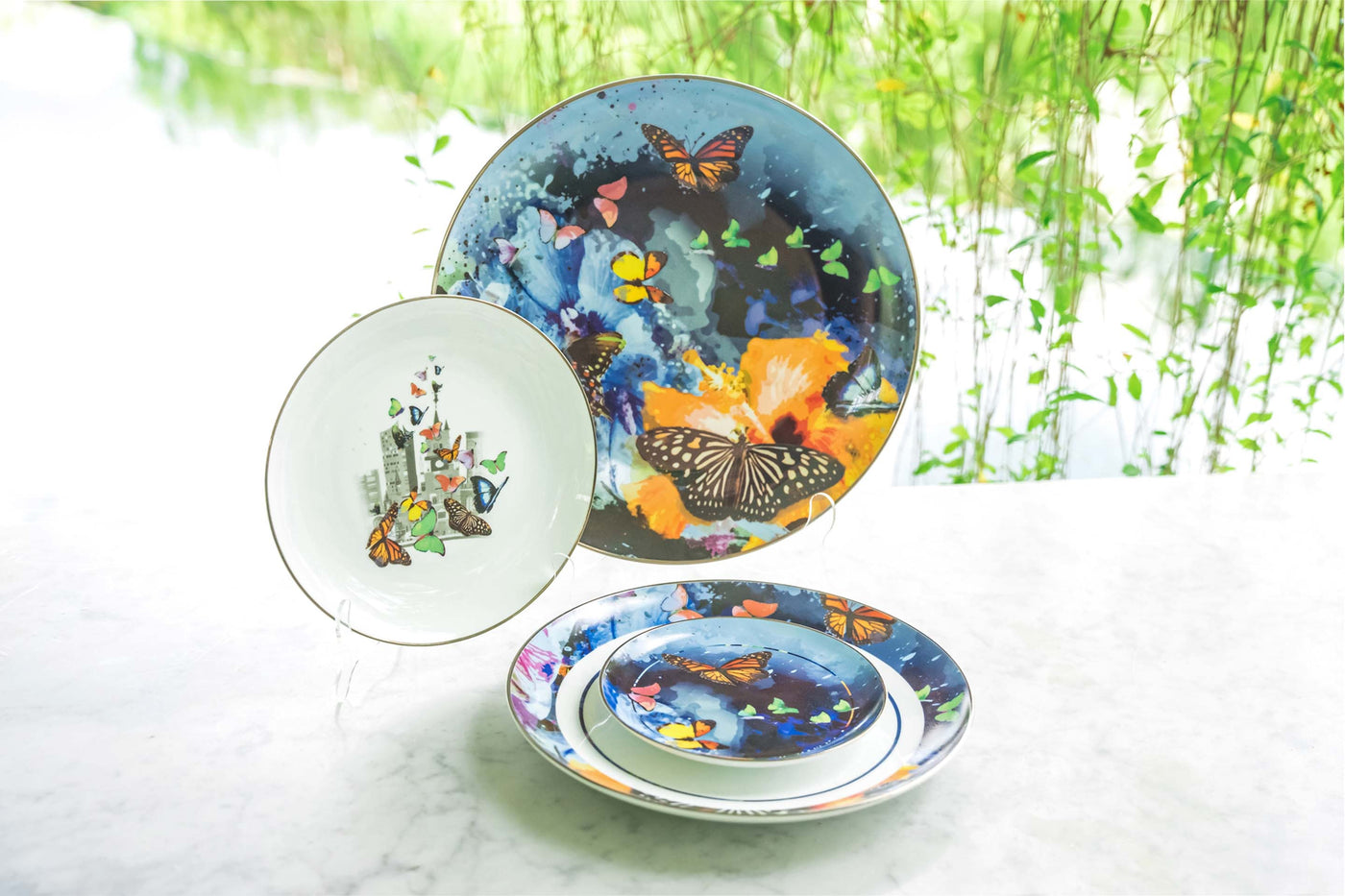 Dinnerware Set Mariposas De Amor