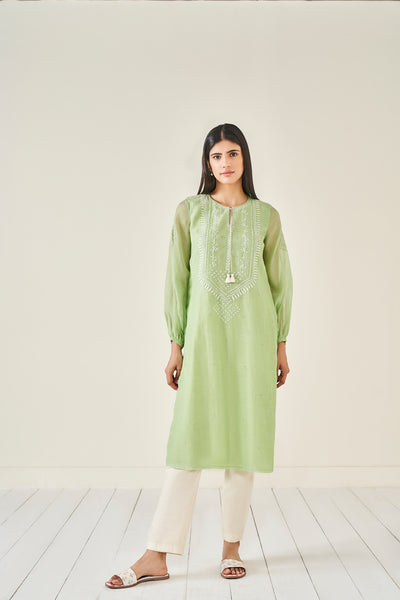 Anita Dongre Aavya Kurta Mint online shopping melange singapore indian designer wear