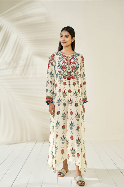Anita Dongre Barkha Dress Beige western indian designer wear online shopping melange singapore