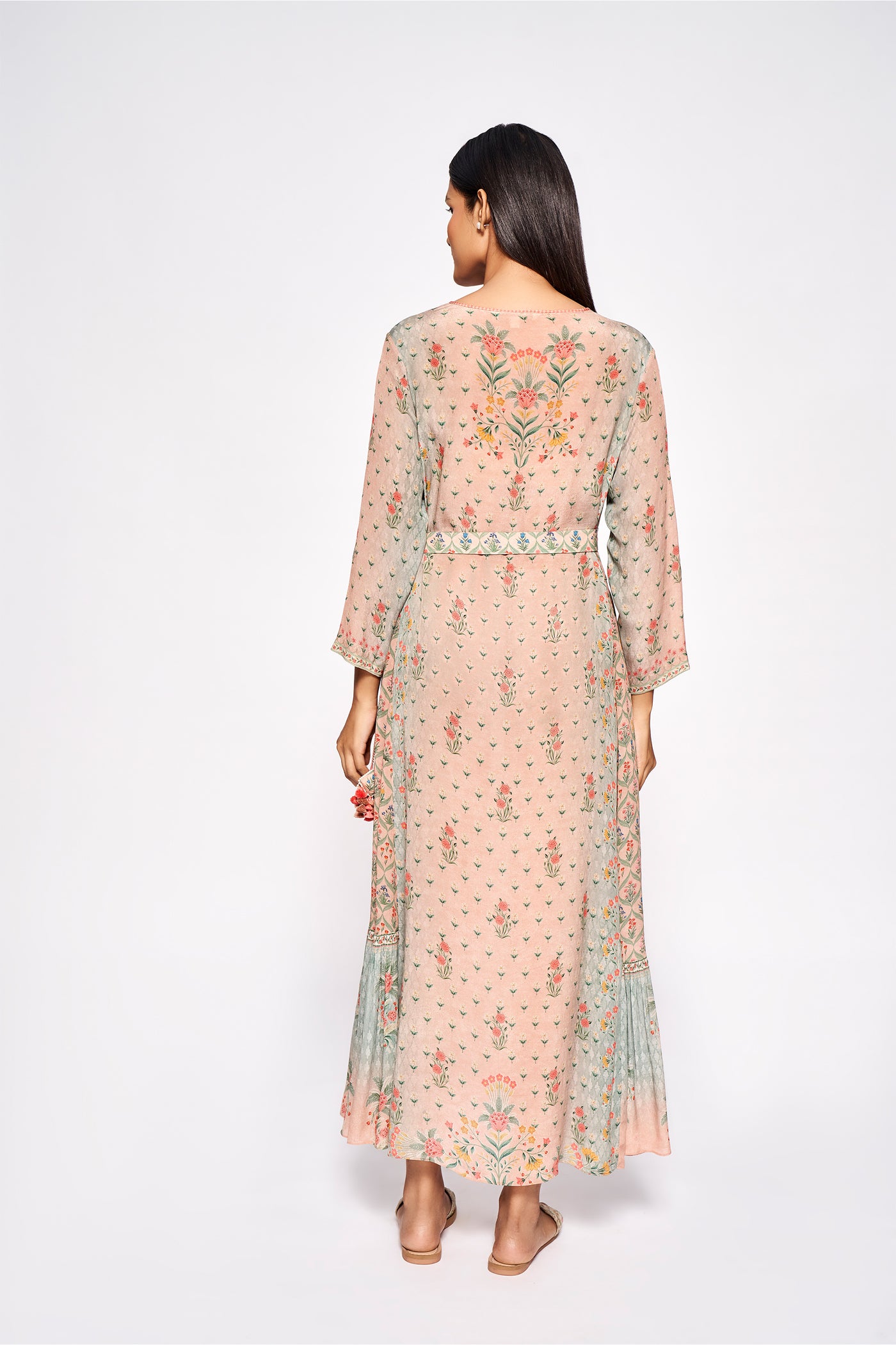Anita Dongre Devina Dress Pink western indian designer wear online shopping melange singapore