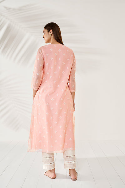 Anita Dongre Hirisha Kurta Blush online shopping melange singapore indian designer wear