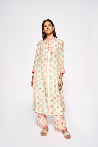 Anita Dongre Bamini Set Natural festive indian designer wear online shopping melange singapore