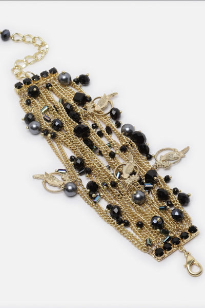 Bijoux by Priya Chandna Clustered Bracelet with Charms jewellery indian designer wear online shopping melange singapore