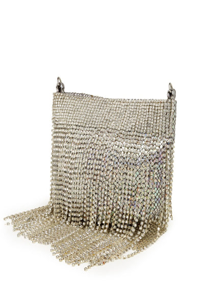 Bijoux by Priya Chandna Crystal Rainfall Nano Pouch jewellery indian designer wear online shopping melange singapore