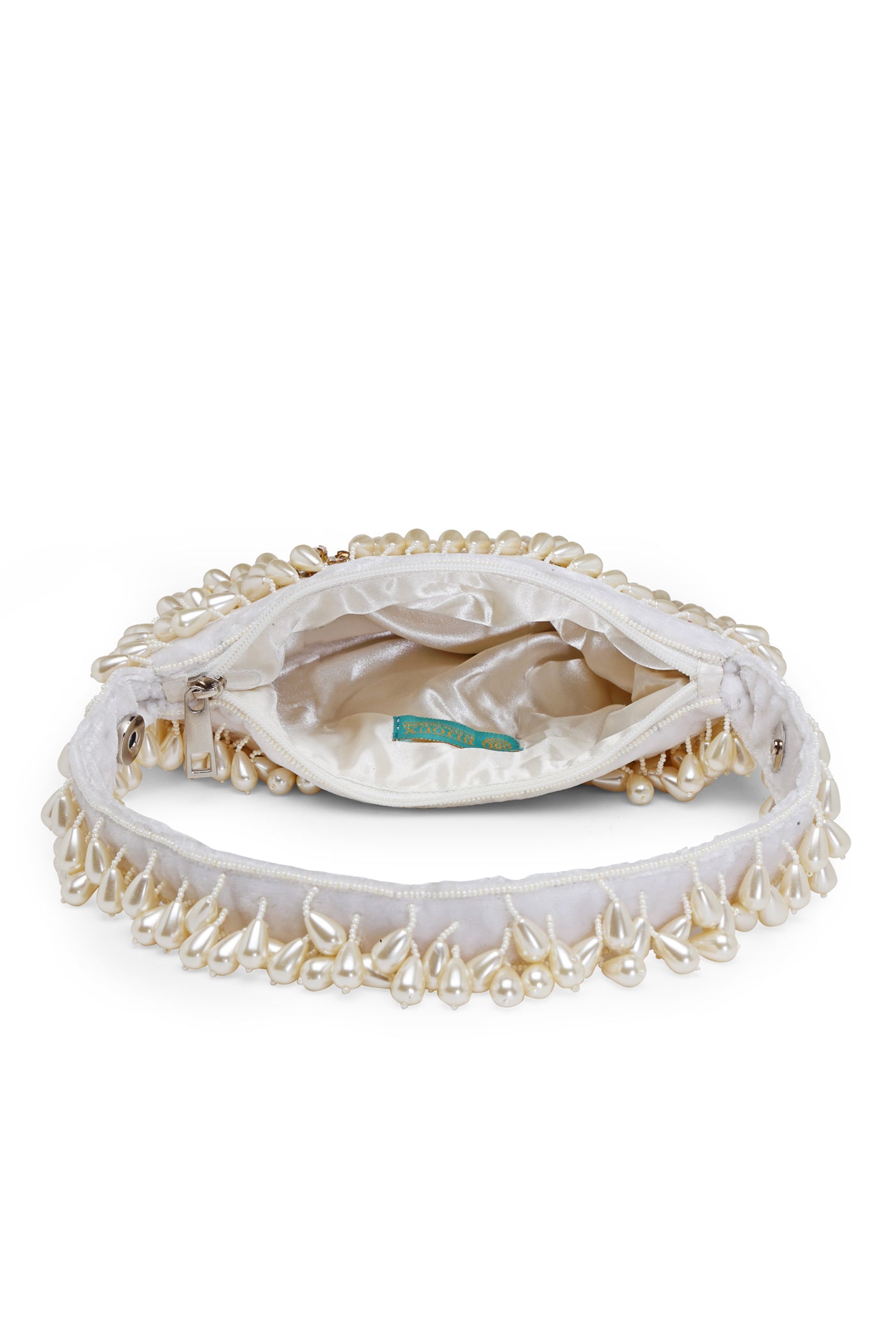 Bijoux by priya chandna diamonds and pearls ivory fashion accessories indian designer wear online shopping melange singapore