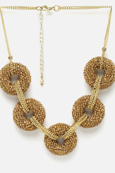 Bijoux by Priya Chandna Donut Necklace jewellery indian designer wear online shopping melange singapore