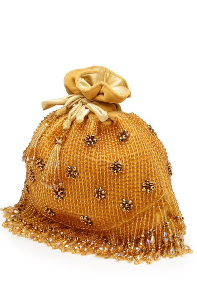 Bijoux by Priya Chandna Gold Rush Potli jewellery indian designer wear online shopping melange singapore