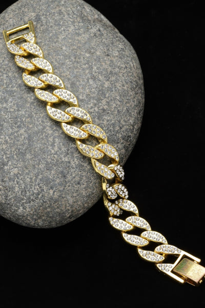 Bijoux by Priya Chandna Golden Lush Chain Bracelet jewellery indian designer wear online shopping melange singapore
