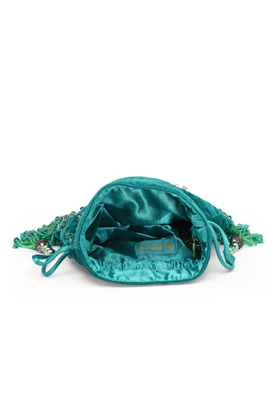 Bijoux by priya chandna green wilderness fashion accessories indian designer wear online shopping melange singapore