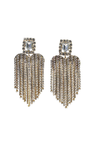 bijoux by priya chandna Icy Heart Earrings fashion jewellery online shopping melange singapore indian designer wear