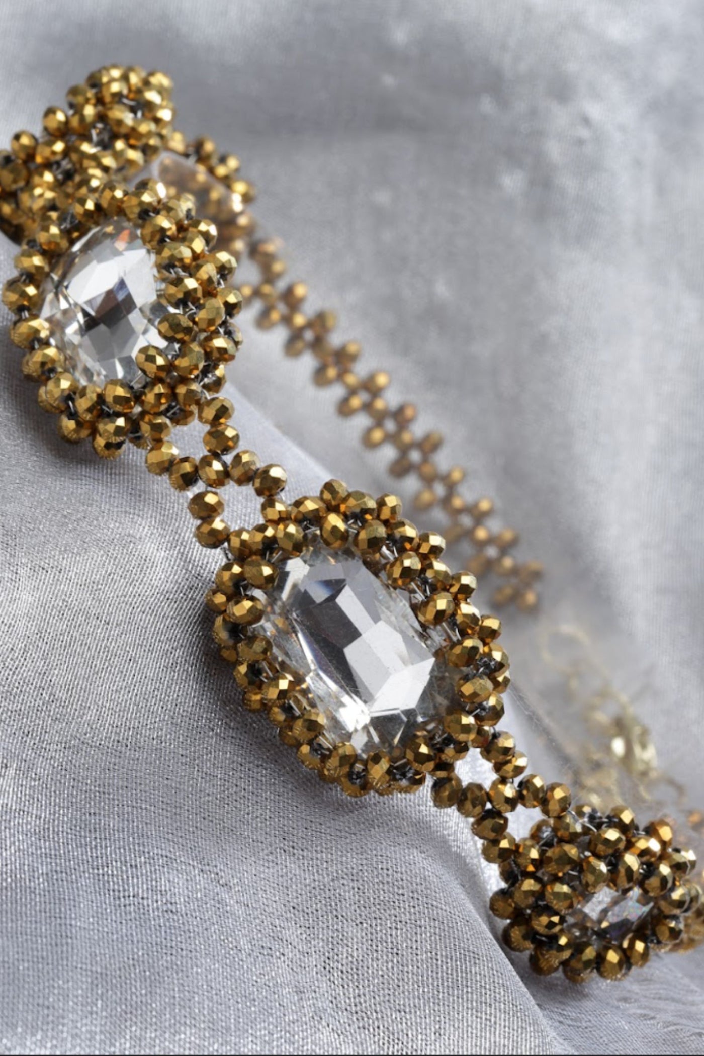 Bijoux by Priya Chandna Link chain Necklace Gold jewellery indian designer wear online shopping melange singapore