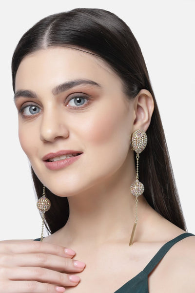 Bijoux by Priya Chandna Station drop Danglers Rainbow jewellery indian designer wear online shopping melange singapore