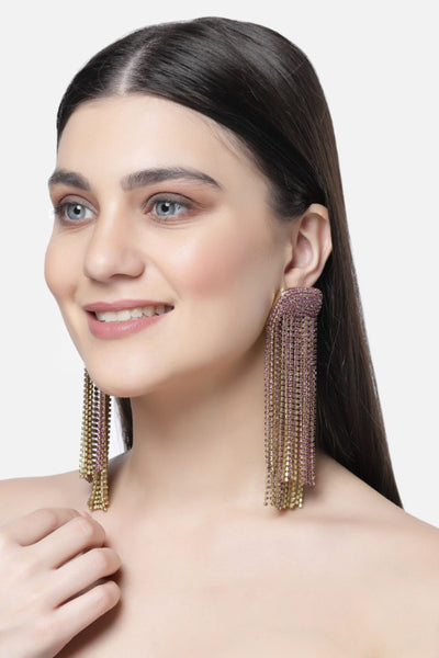 Bijoux by Priya Chandna Waterfall Danglers jewellery indian designer wear online shopping melange singapore