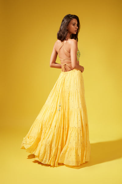 Chamee and Palak Amy Skirt indian designer wear online shopping melange singapore