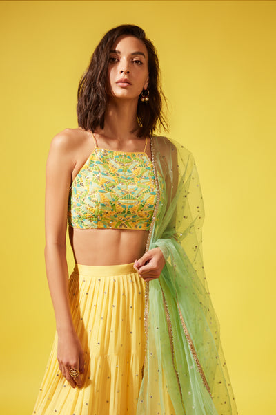 Chamee and Palak Amy Skirt indian designer wear online shopping melange singapore
