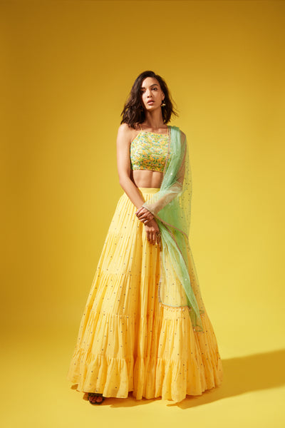 Chamee and Palak Amy Skirt indian designer wear online shopping melange singapore