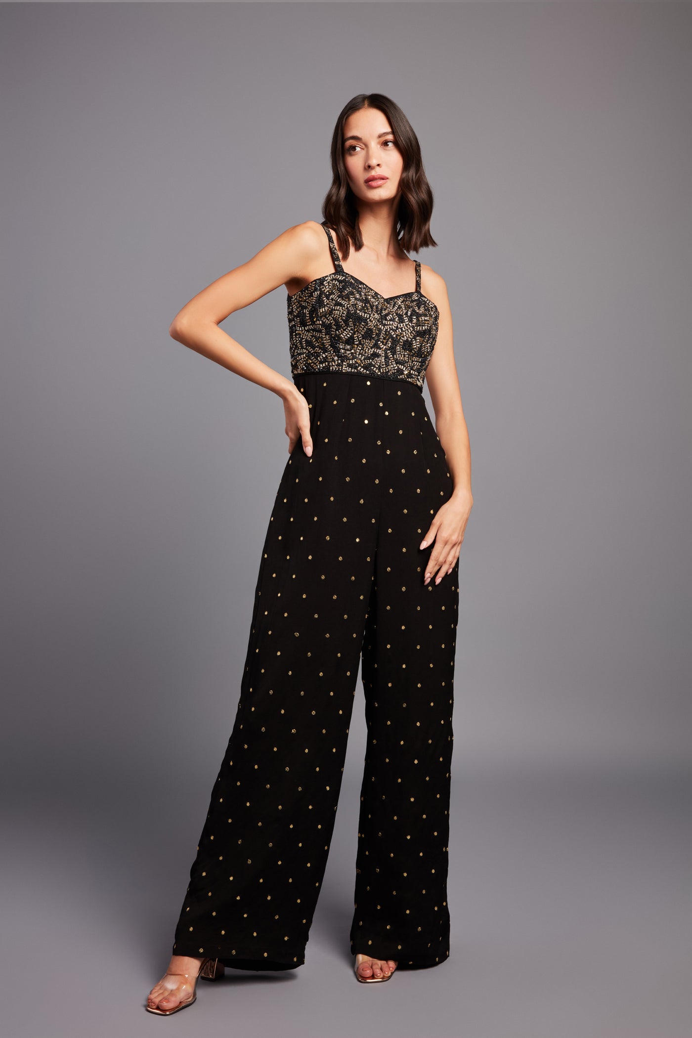 Chamee and Palak Esther Jumpsuit indian designer wear online shopping melange singapore