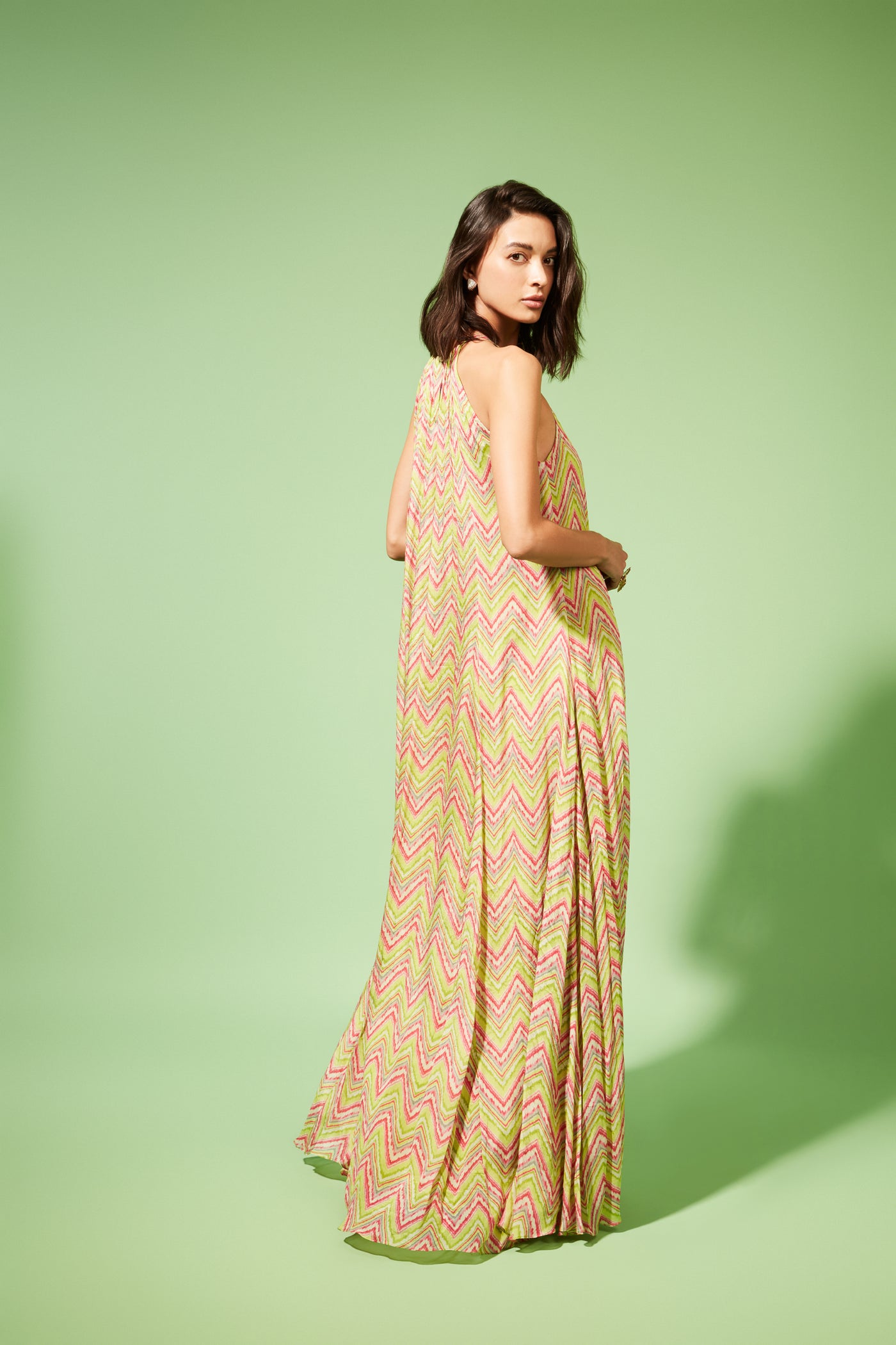 Chamee and Palak Luca Halter Dress indian designer wear online shopping melange singapore