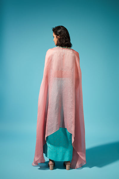Chamee and Palak Miya Cape Skirt indian designer wear online shopping melange singapore