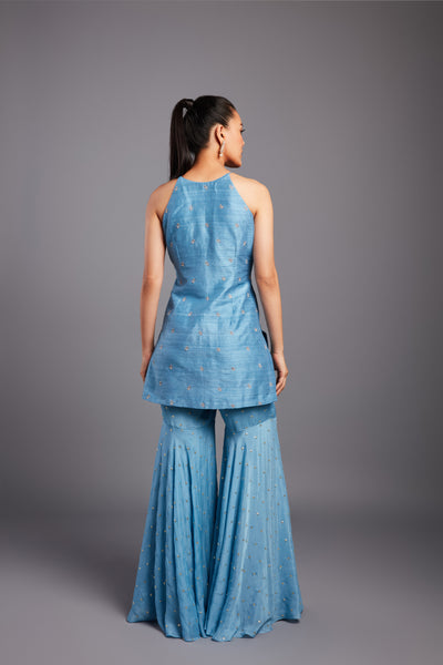 Chamee and Palak Mehek Pallazo indian designer wear online shopping melange singapore