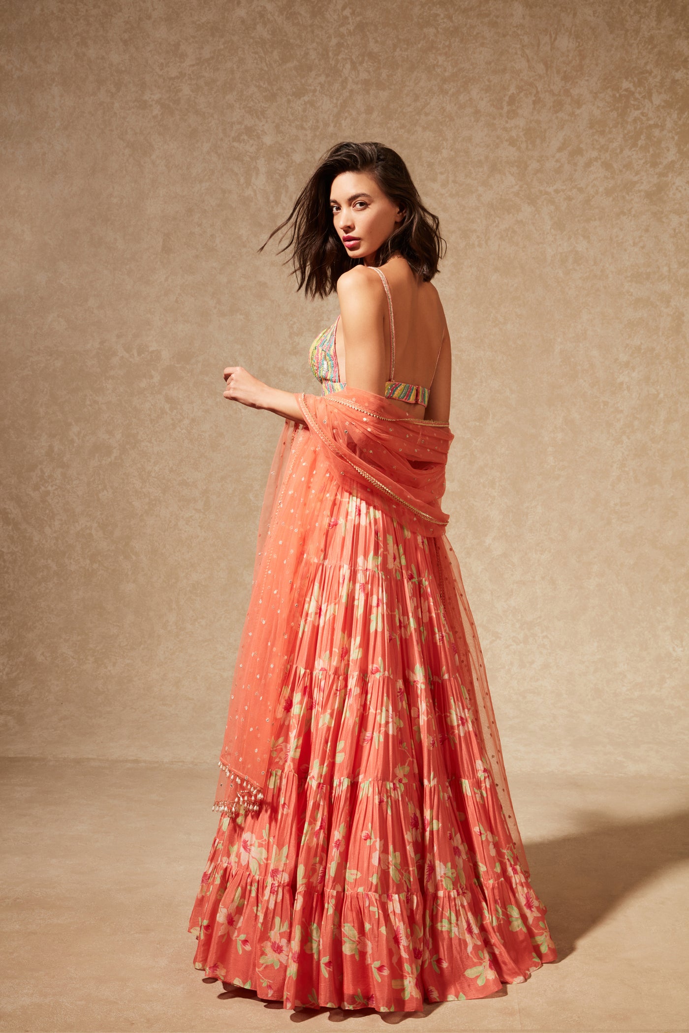 Chamee and Palak Meraki Skirt Set indian designer wear online shopping melange singapore