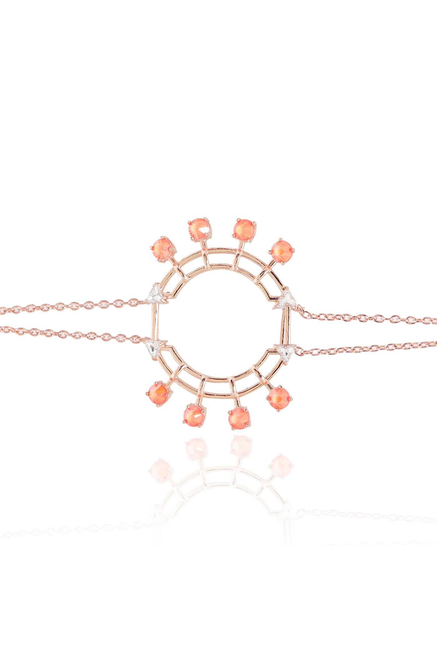 esme Colored Popsicles Bracelet orange fashion imitation jewellery indian designer wear online shopping melange singapore